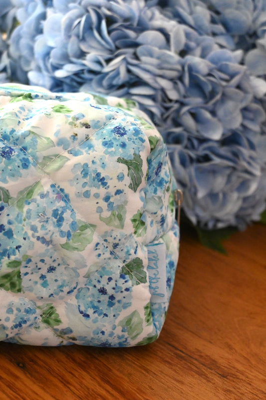 Hydrangea Makeup Bag